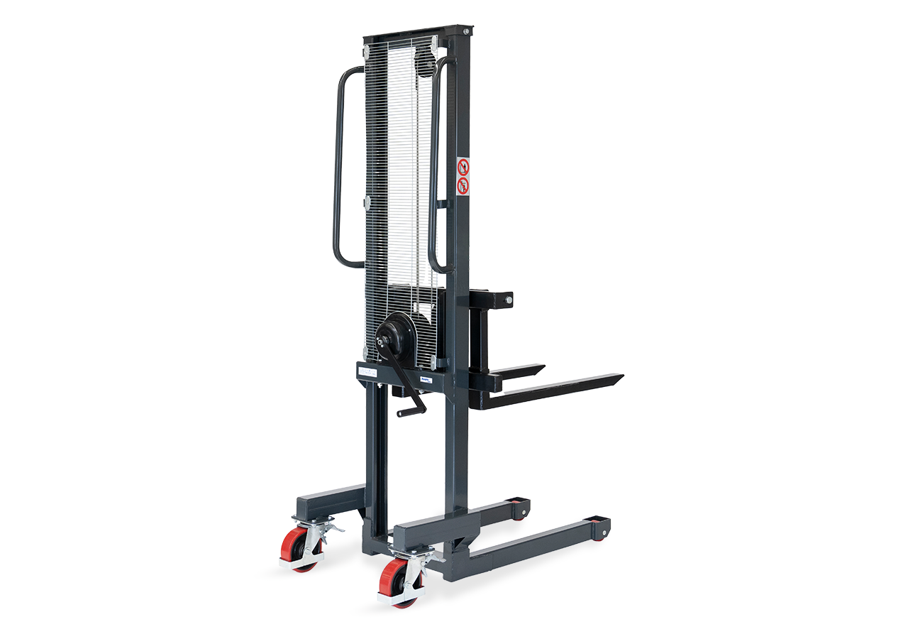 Lifting trolley: Manual winch stacker
