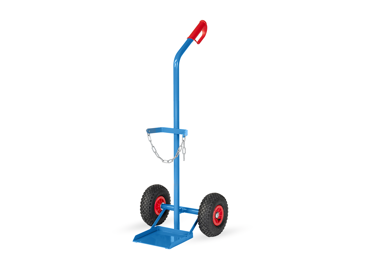 Wheelbarrow: Steel cylinder cart, 100 kg