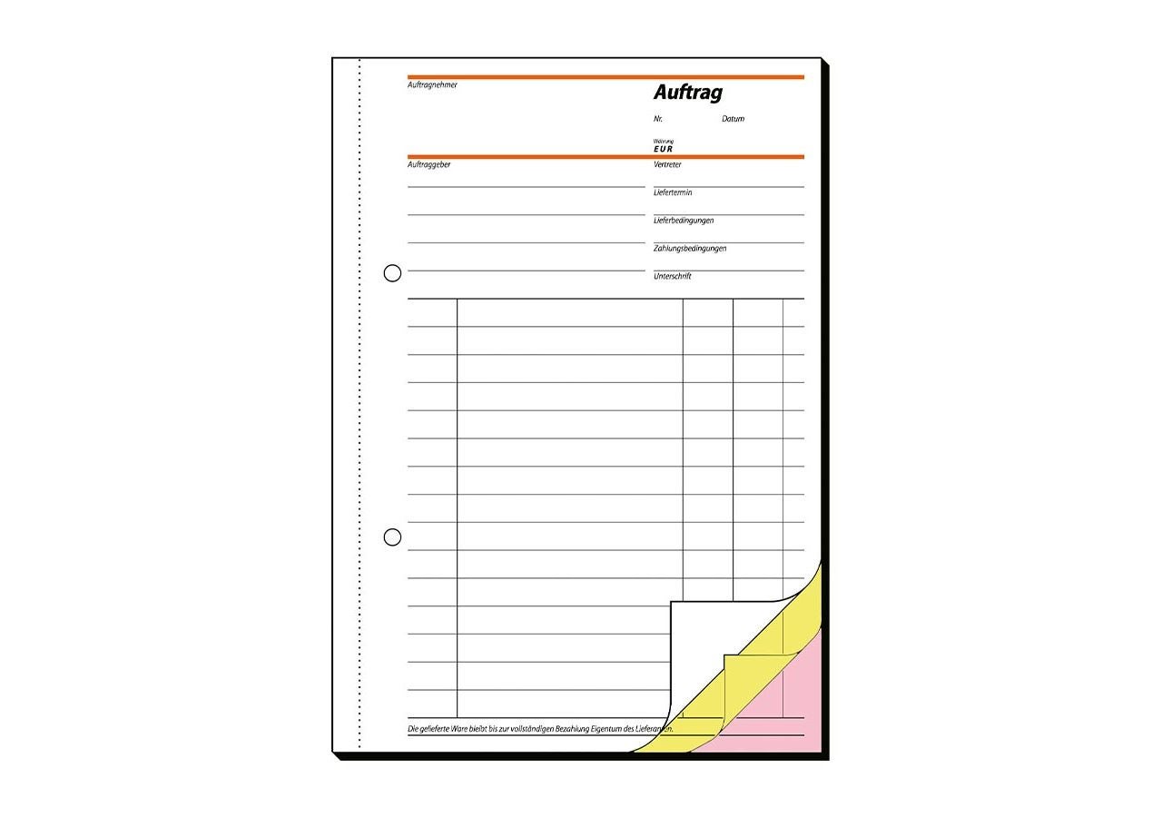 Papierprodukte: Sigel Formularbücher Lieferschein