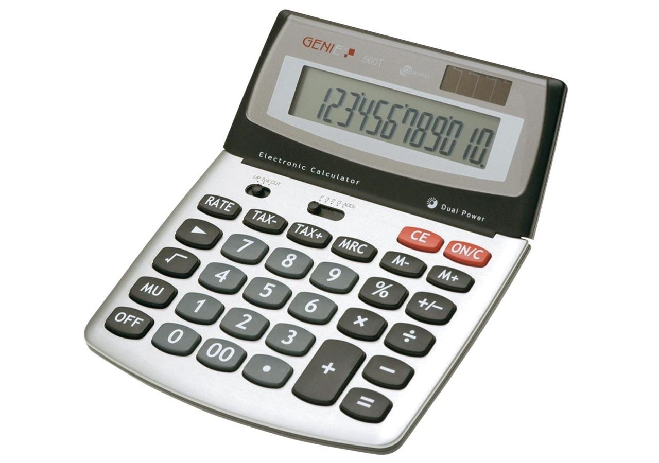 Office equipment: Genie 560T, 12 DIGIT DESK