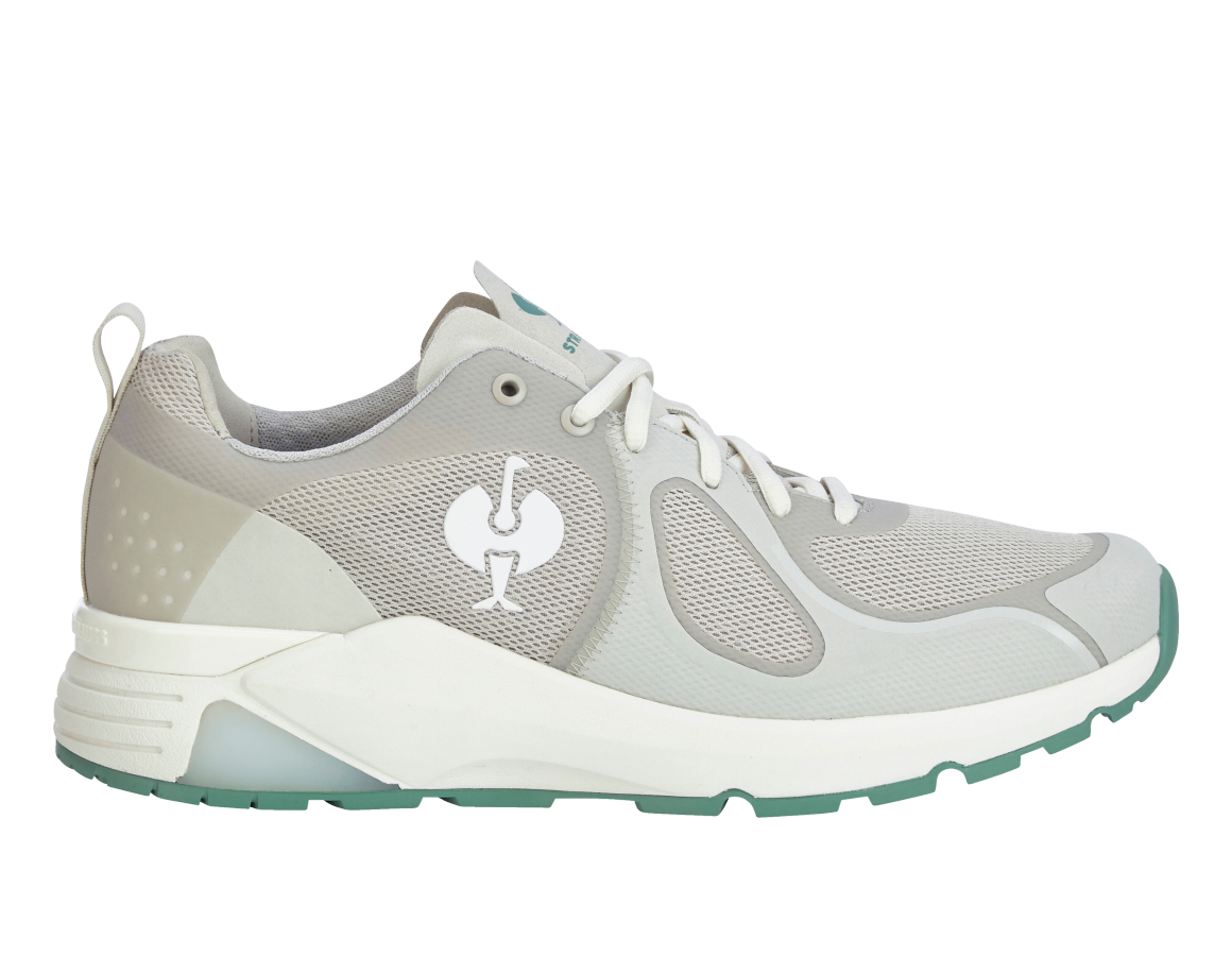 O1: O1 Work shoes e.s. Chete + warmsilver/malachitegreen