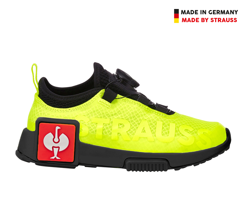 Chaussures pour enfants: Chaussures Allround e.s. Etosha, enfants + jaune fluo/noir