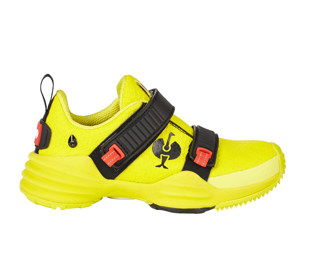 Chaussures: Chaussures Allround e.s. Waza, enfants + jaune acide/noir