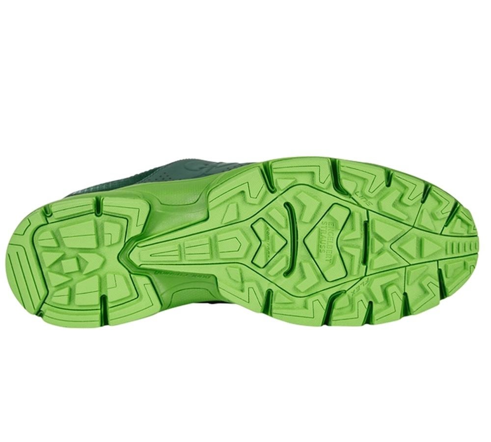 O1 Work shoes e.s. Corvids II low green/seagreen | Strauss