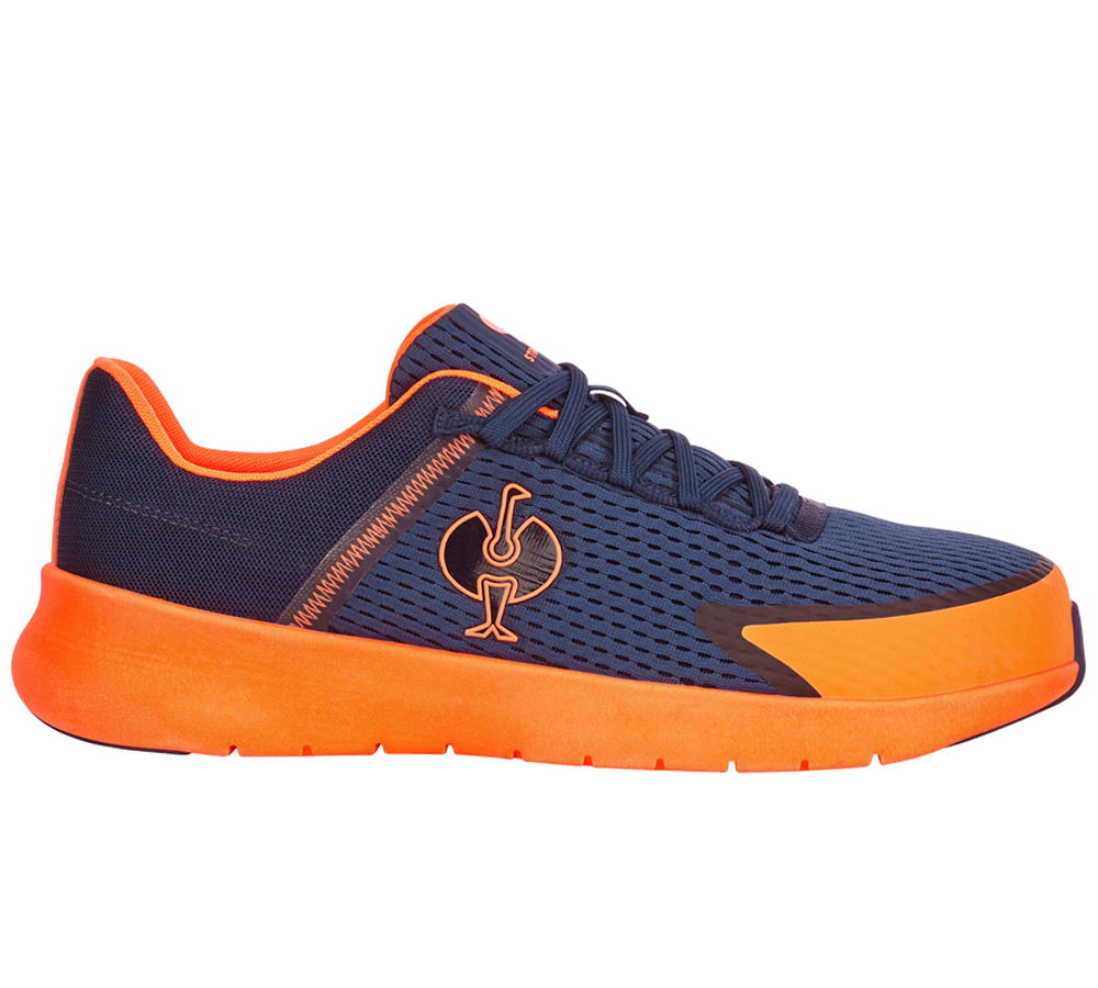 SB: SB Sicherheitshalbschuhe e.s. Tarent low + dunkelblau/warnorange