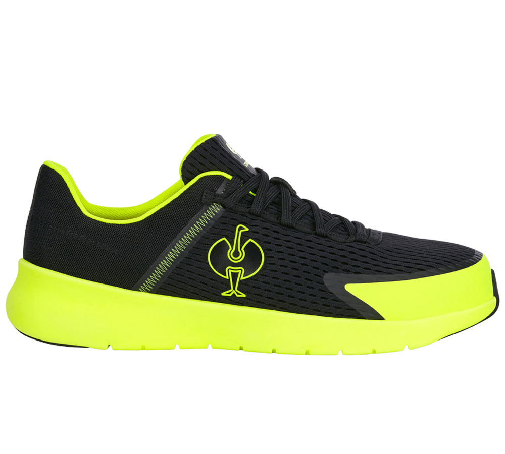 SB: SB Sicherheitshalbschuhe e.s. Tarent low + schwarz/warngelb