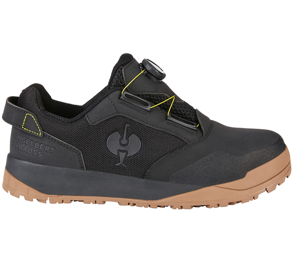 S1: S1 Safety shoes e.s. Nakuru low + black/acid yellow