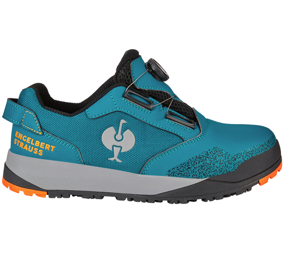 S1: S1 Safety shoes e.s. Nakuru low + jade/alaskagrey