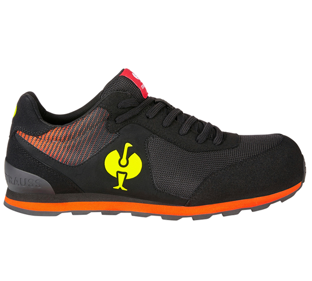 S1: S1 Safety shoes e.s. Sirius II + black/high-vis yellow/red
