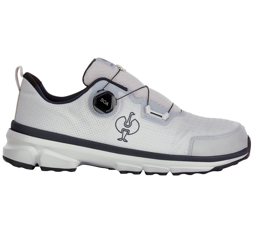 S1: S1 Sicherheitshalbschuhe e.s. Triest low + silber