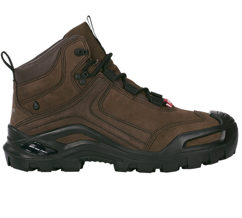 S3: e.s. S3 Safety boots Nembus mid + bark