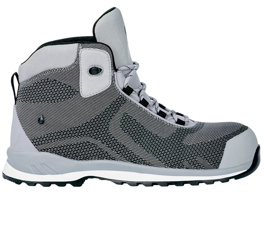 S3: e.s. S3 Safety boots Zardik mid + white/platinum