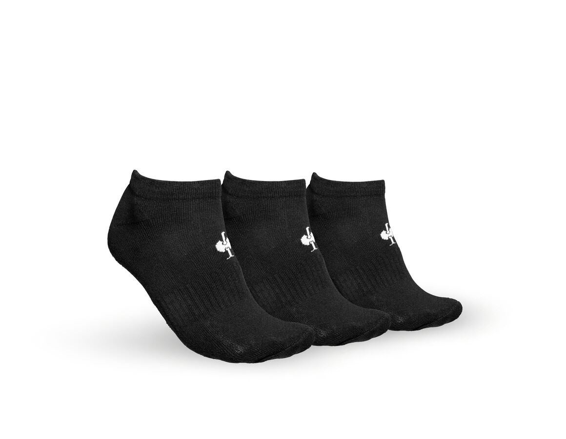 Socks: e.s. Allround socks Classic light/low, pack of 3 + black