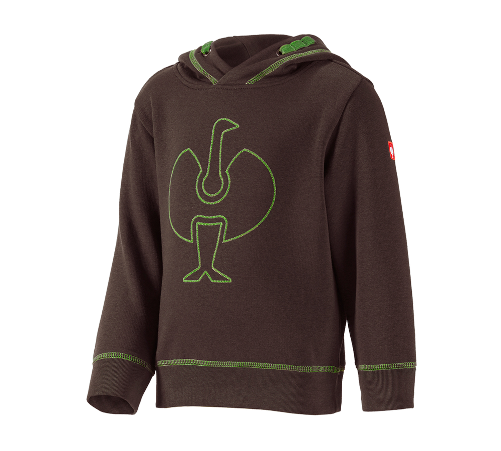 Shirts, Pullover & more: Hoody sweatshirt e.s.motion 2020, children´s + chestnut/seagreen