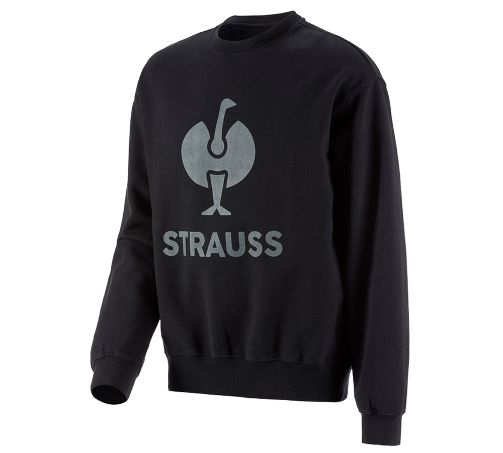 Shirts, Pullover & more: Oversize sweatshirt e.s.motion ten + oxidblack vintage
