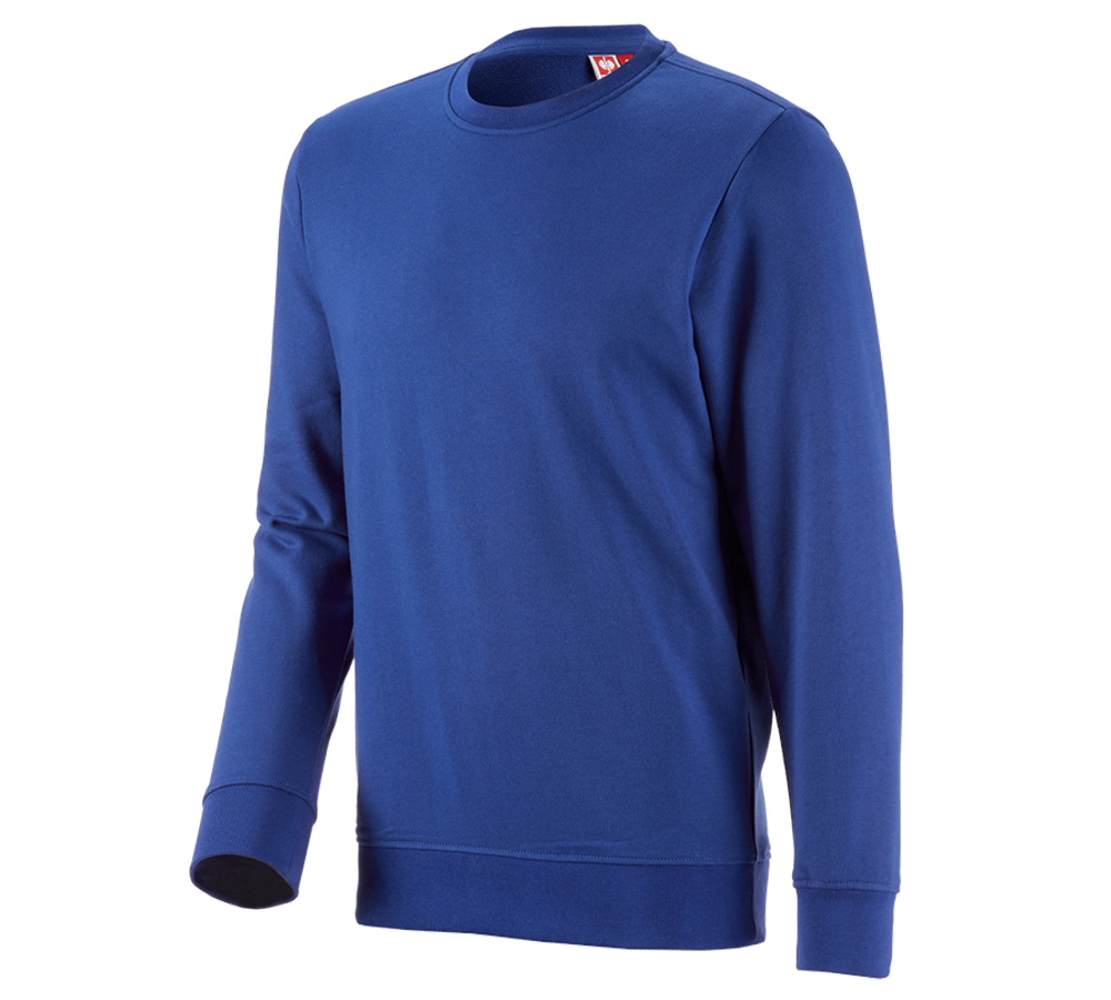 Hauts: Sweatshirt e.s.industry + bleu royal