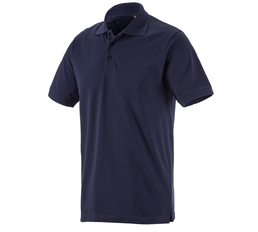 Shirts, Pullover & more: Pique-Polo e.s.industry + navy