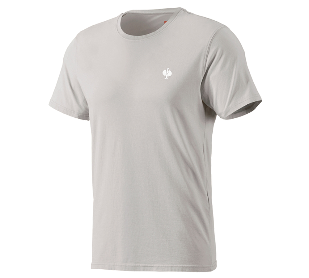 Shirts & Co.: T-Shirt e.s.motion ten pure + opalgrau vintage