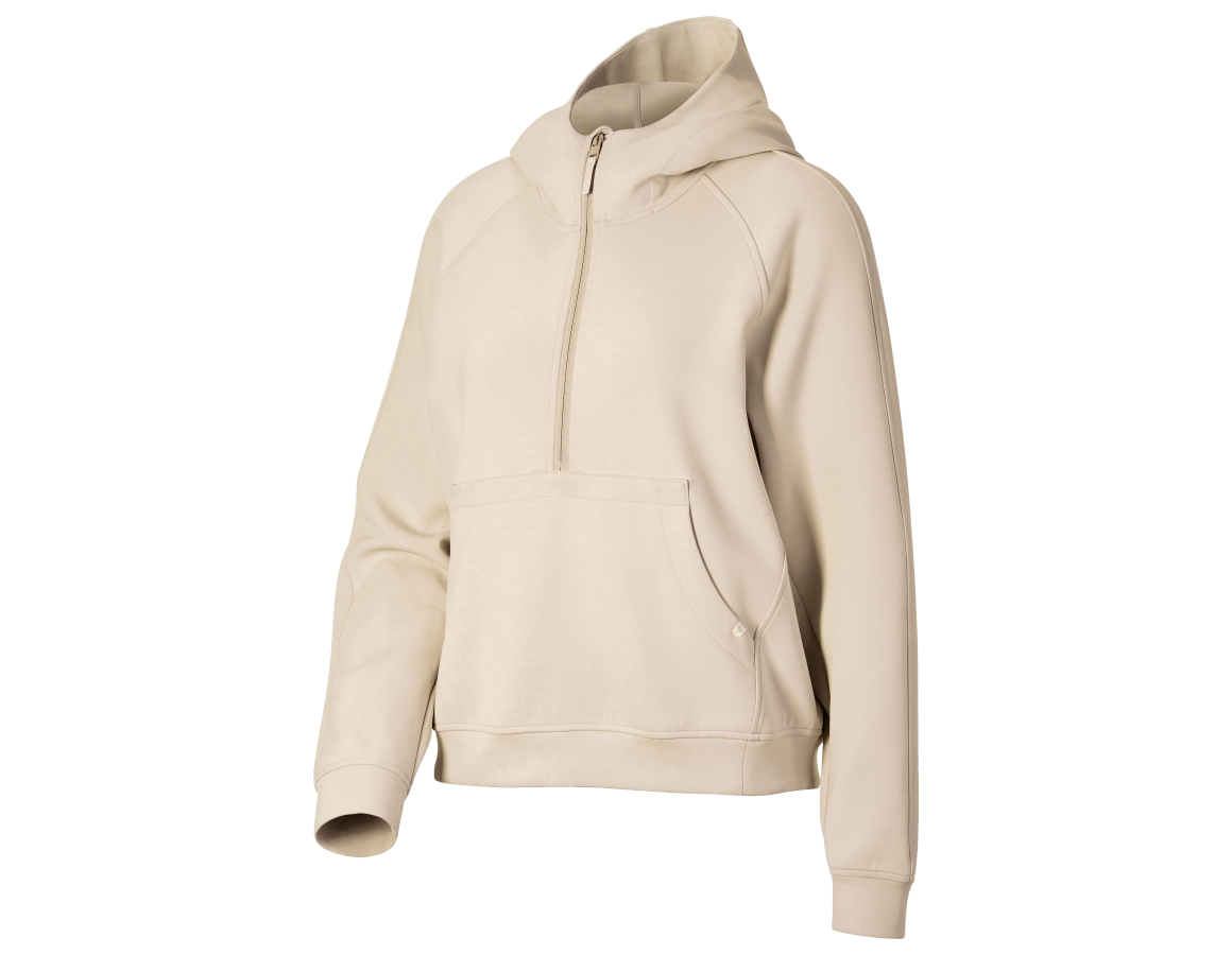 Shirts, Pullover & more: Modal Hoody e.s.avida, ladies' + jurabeige