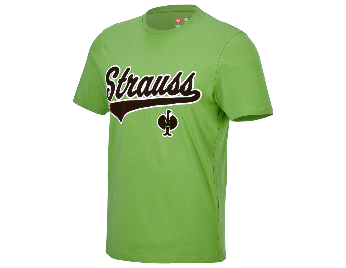 Vêtements: T-Shirt e.s.e:pic + vert d'eau/marron