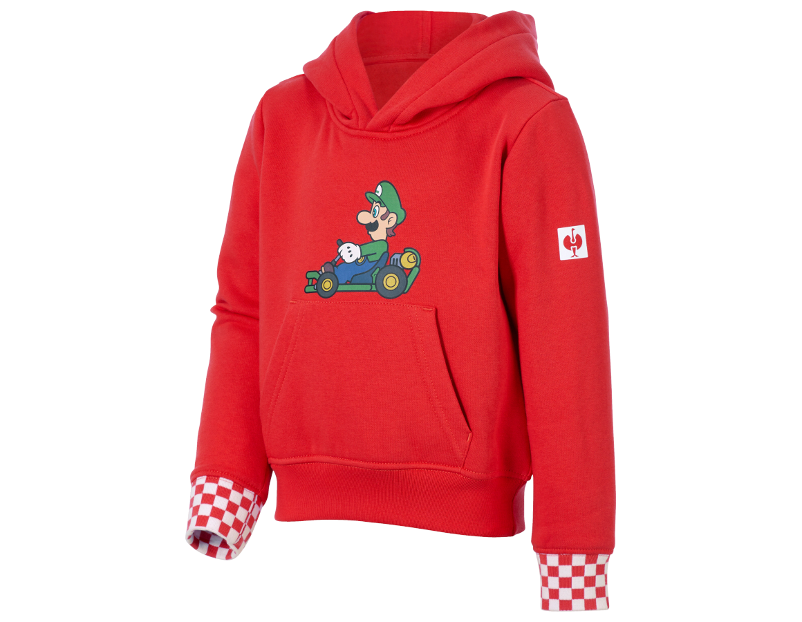 Collaborations: Mario Kart Hoody, children's + straussred