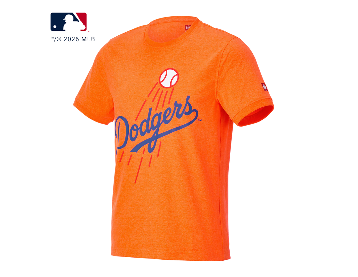 Collaborations: MLB™ T-Shirt neon + LA orange néon