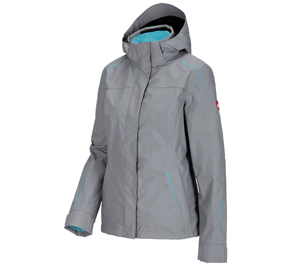 Vestes de travail: Veste de fonction 3 en 1 e.s.motion 2020,femmes + platine/bleu capri