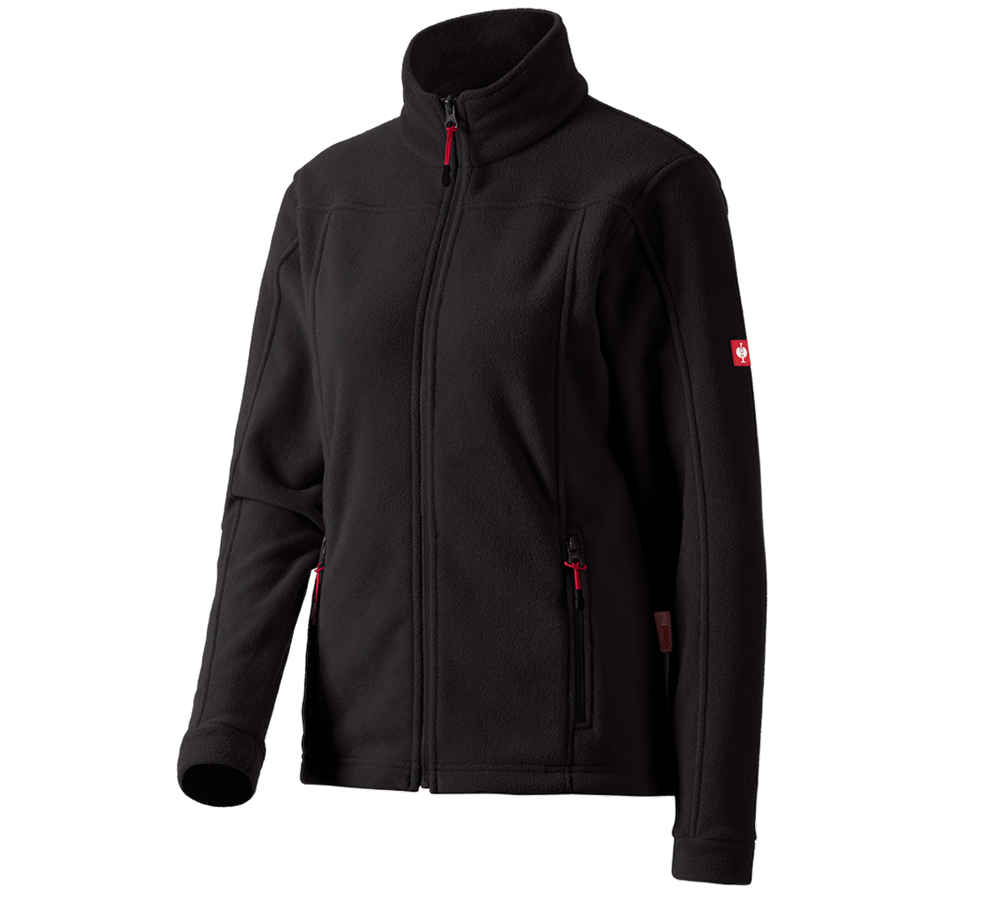 Cold: Ladies' Fleece Jacket e.s.classic + black