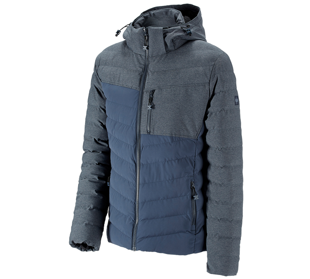 Vestes de travail: Veste d'hiver e.s.motion ten + bleu ardoise