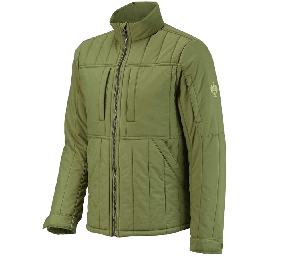 Vestes de travail: Veste de travail toute saison e.s.iconic + vert montagne