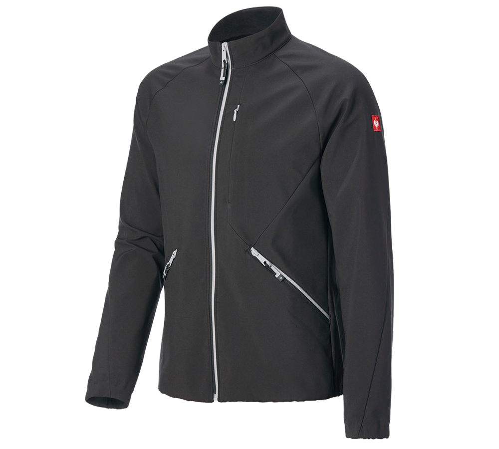 Thèmes: Veste Softshell e.s.ambition + noir/platine