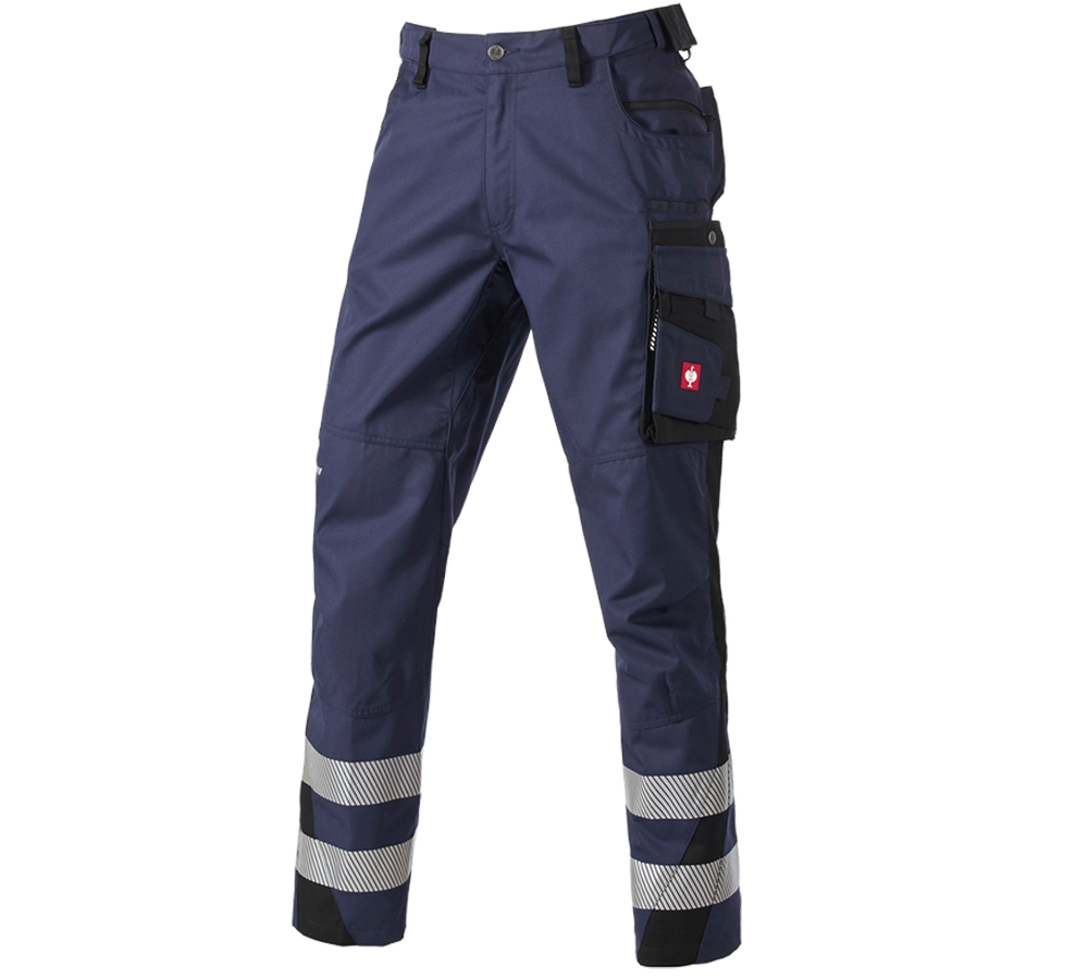 Work Trousers: Trousers Secure + navy/black