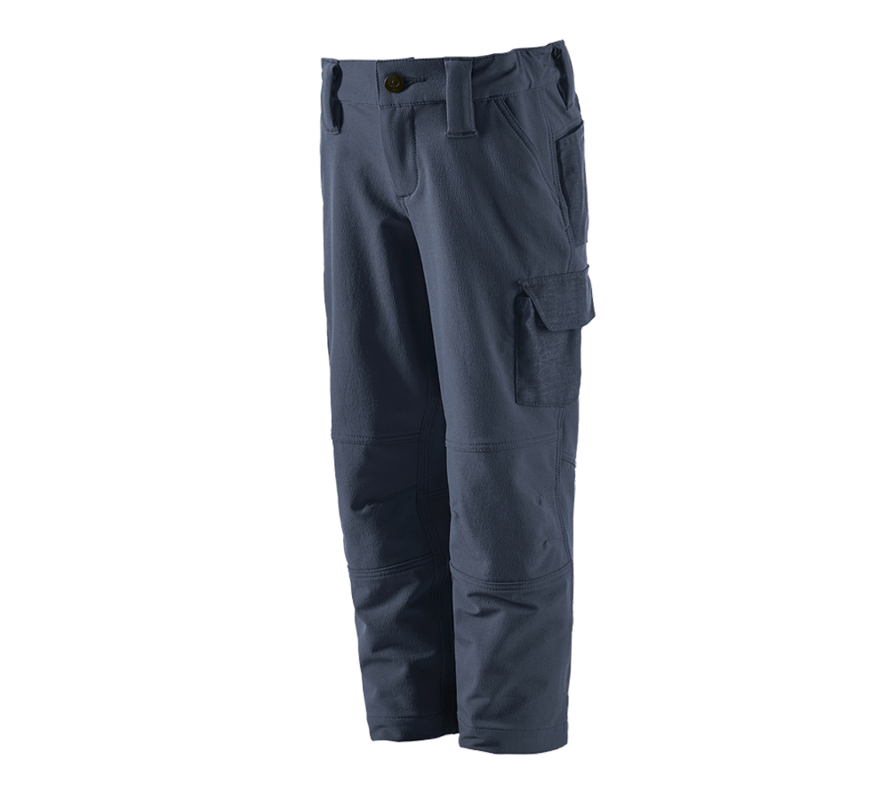 Topics: Funct.cargo trousers e.s.dynashield solid,child. + pacific