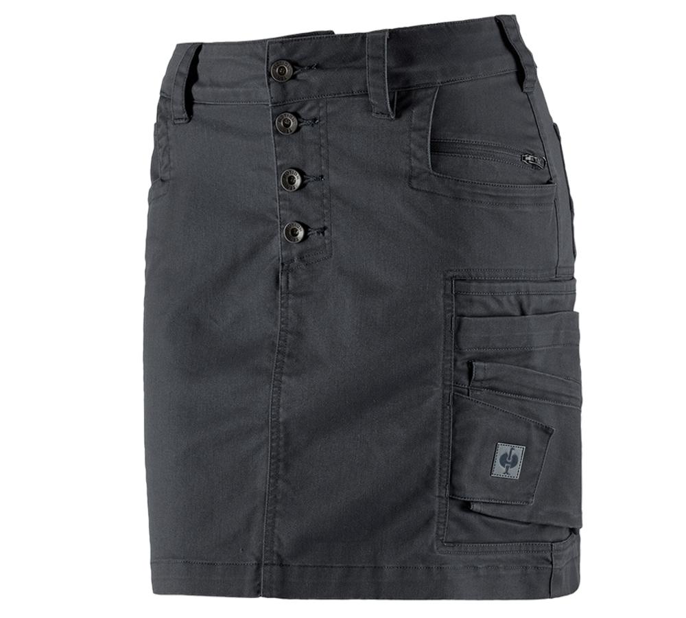 Hosen: Rock e.s.motion ten, Damen + oxidschwarz