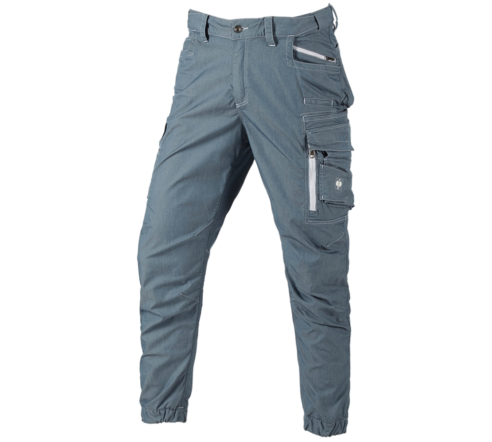 Thèmes: Pantalon Cargo e.s.motion ten d’été + bleu fumée