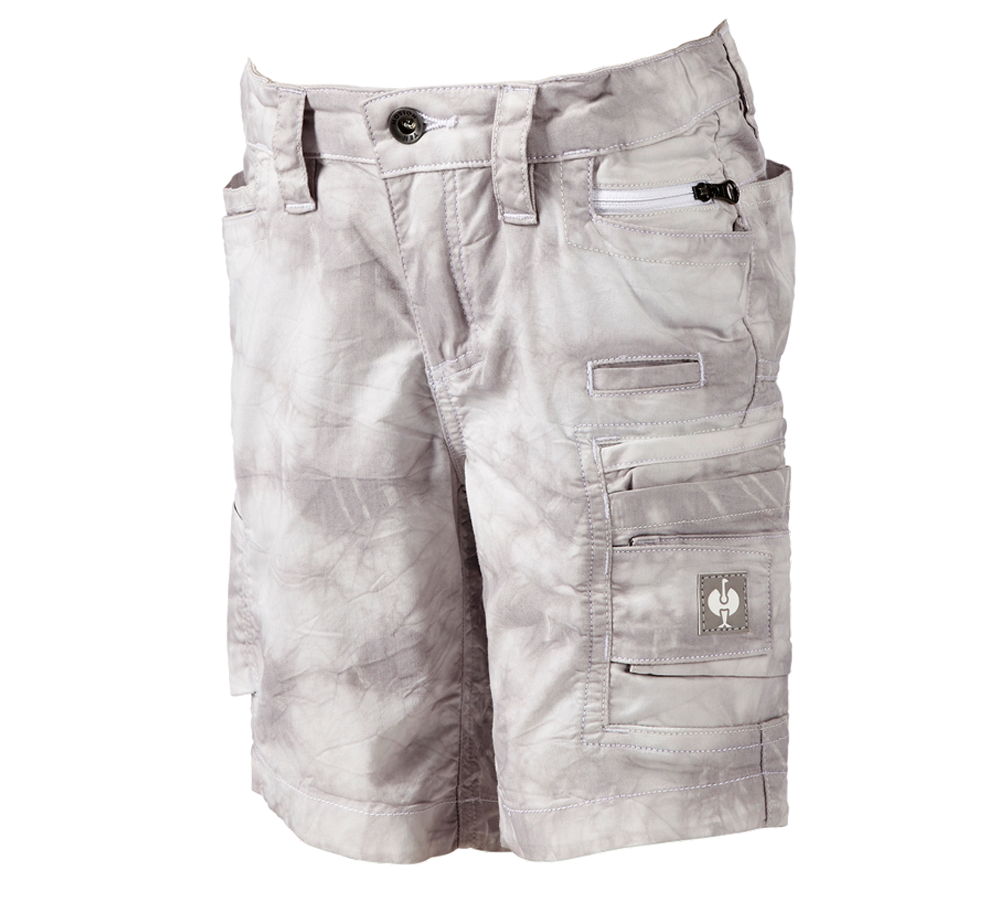 Shorts: Short cargo e.s.motion ten d’été, enfants + gris opale vintage