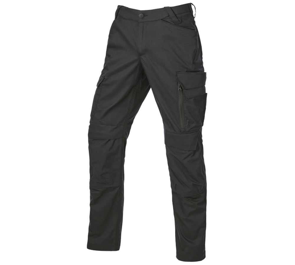 Pantalons de travail: Pantalon à taille élastique e.s.trail pure + noir