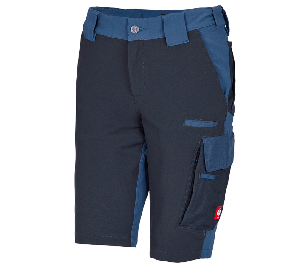 Hosen: Funktions Short e.s.dynashield, Damen + kobalt/pazifik