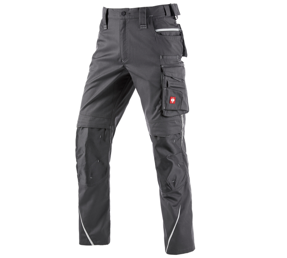 Pantalons de travail: Pantalon à taille élastique e.s.motion 2020 + anthracite/platine