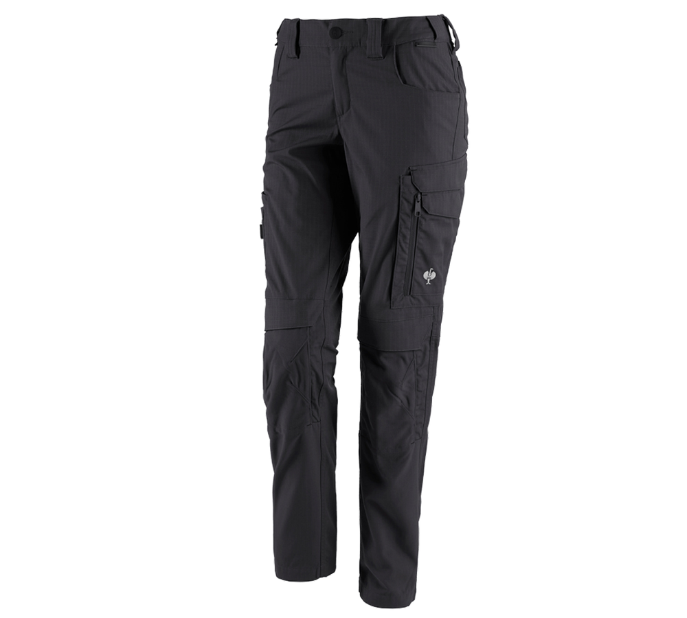 Themen: Bundhose e.s.concrete solid, Damen + schwarz