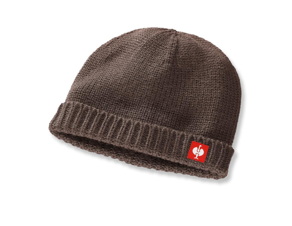 Topics: Knitted cap e.s.roughtough + bark