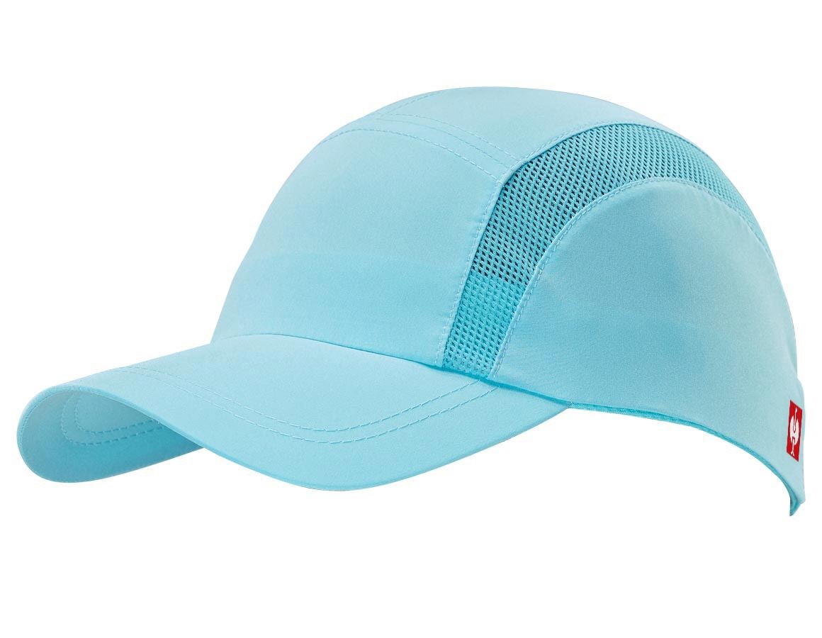 Accessoires: e.s. Casquette fonctionnelle light + bleu capri