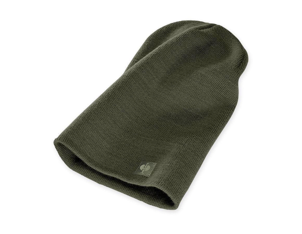 Accessories: Knitted cap e.s.motion ten + disguisegreen