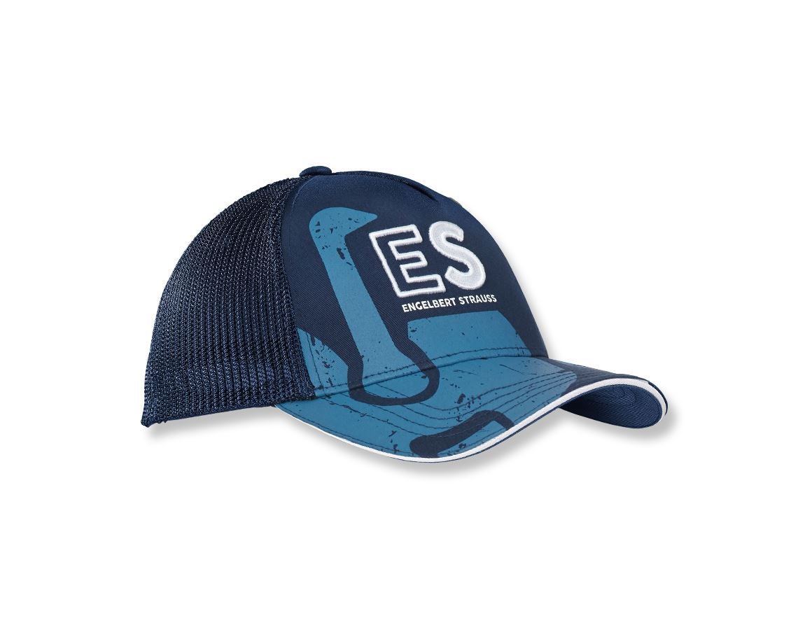 Accessoires: Casquette e.s.motion, enfants + bleu foncé