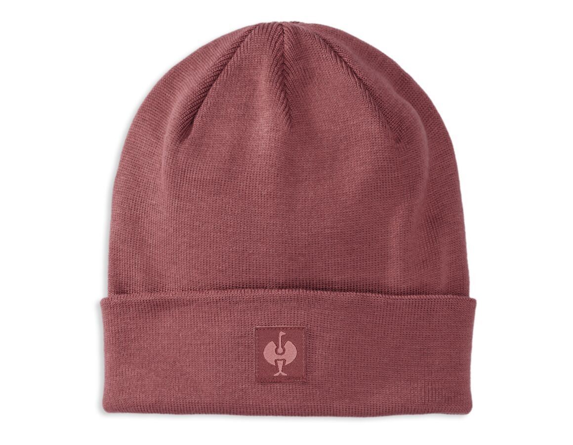 Winter accessories: Knitted hat e.s.iconic + oxidred