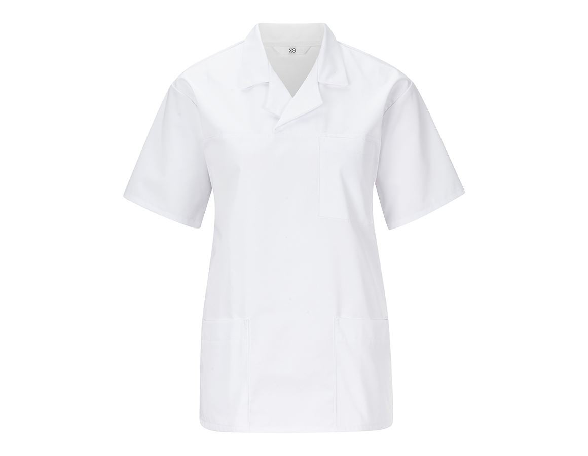 Shirts & Co.: Schlupfjacke Menorca + weiß