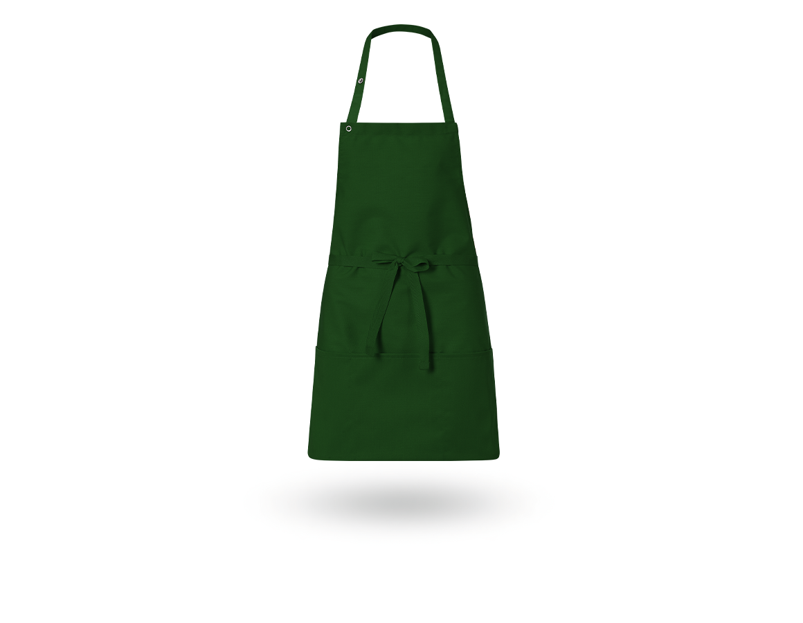 Aprons: Bib Apron Lienz + green