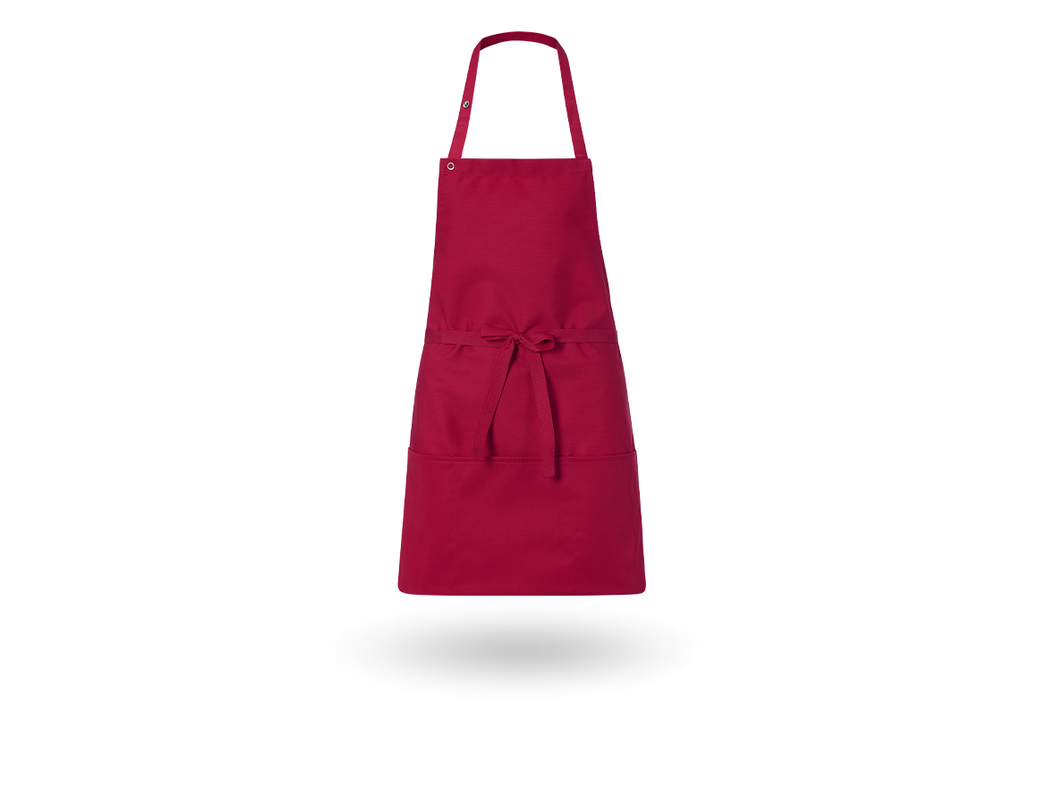 Aprons: Bib Apron Lienz + bordeaux