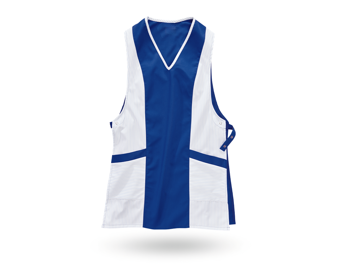 Tabliers: Cape Lydia + bleu royal/blanc