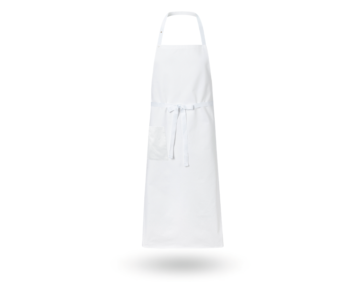 Aprons: Bib Apron Villach + white
